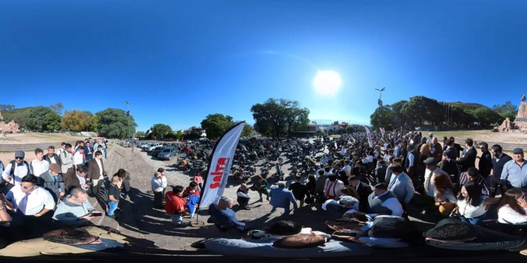 Se realizó en Salta la mayor concentración de motos del país - Revista Salvador