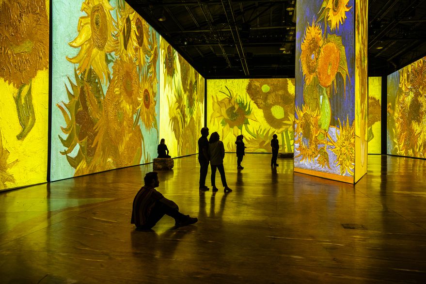 “Imagine Van Gogh”: La gran muestra inmersiva que es furor en el país - Revista Salvador