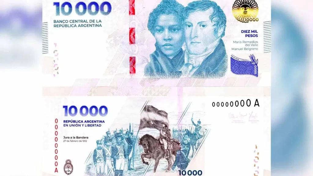 Ya está en circulación el billete de $10.000 - Revista Salvador