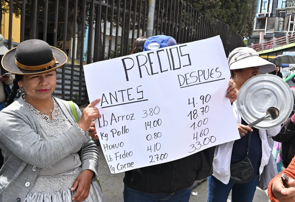 Crecen las protestas en Bolivia por la escasez de dólares y la falta de ...