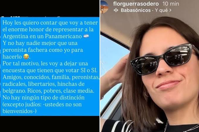 Una deportista argentina fue sancionada por antisemita y nazi 1 - Revista Salvador Una deportista argentina fue sancionada por antisemita y nazi - Revista Salvador